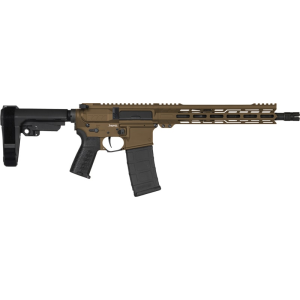 Cmmg CMMG 30AB20F-MB Pistol Banshee MK4 300AAC 12.5\" 30rd w/RIP Brace Bronze - $1400.14 at Classic Firearms