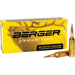 ger Bullets 50010 Target Rifle 6.5 PRC 156GR Hybrid 20 Per Box Ammo
