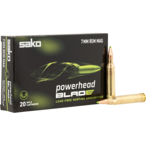 Sako Sako (TIKKA) JASPHB7MMRM140B PowerHead Blade 7mm 140 GR20 Per Box - $65.09 at Classic Firearms