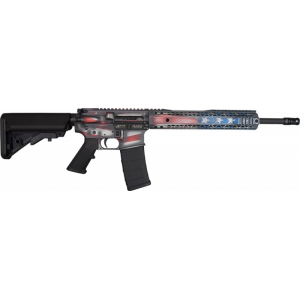 Black Rain Ordnance SPEC15 5.56NATO 16\" American Flag Rifle - BRO-SPEC15-AMERICA