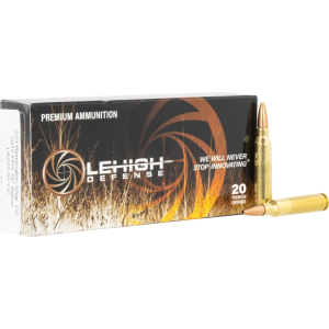 Wilson Combat Lehigh Defense LA22355CC Controlled Chaos 223 Rem 55 GRLehigh Defense Controlled Chaos 20 Per Box - $41.99 at Classic Firearms