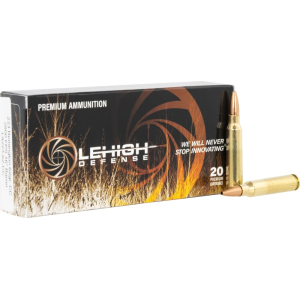 Wilson Combat Lehigh Defense LA22362CC Controlled Chaos 223 Rem 62 GRLehigh Defense Controlled Chaos 20 Per Box - $40.95 at Classic Firearms