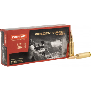 ma Ammunition 10166462 Dedicated Precision Golden Target Match 6.5 PRC 143 GRHollow Point Boat Tail 20 Per Box Ammo