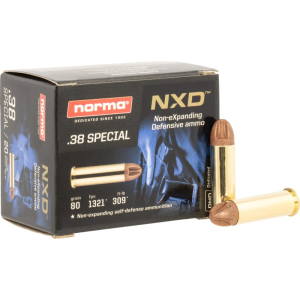 Norma Norma Ammunition 611240020 Self Defense NXD 38 Special 38 GRNXD 20 Per Box - $19.63 at Classic Firearms