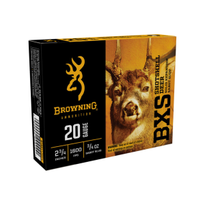 Browning Browning Ammo B193112021 BXS 20GA 2.75\" 3/4oz Sabot Slug Shot 5 Per Box - 5sh Box - $16.99 at Classic Firearms