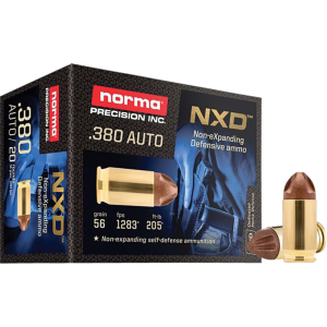 ma Ammunition 611040020 Self Defense NXD 380 ACP 56 GRNXD 20 Per Box Ammo