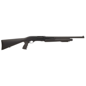 Ermox XPro-P 12 Gauge 18.5\" Barrel Pump Action Shotgun, 3 Chambers, 5+1 Capacity, Pistol Grip Stock - Ermox Defense