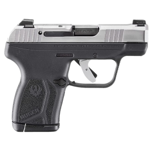 Ruger Ruger LCP Max Compact Semi-Automatic .380 ACP Pistol, Ruger 75th Anniversary Engraved Stainless Steel Slide, Black Polymer Frame, 2.80\" Barrel, 10+1 Capacity - 13775 - $259.99 at Classic Firearms