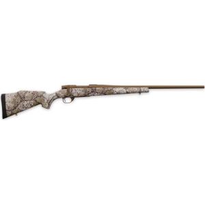 Weatherby Weatherby VAP7MMRR4T Vanguard Badlands 3+1 24\" Burnt Bronze Cerakote #2 Threaded Barrel, Drilled & Tapped Steel Receiver, Badlands Approach Camo Monte Carlo w/Raised Comb Synthetic Stock - $736.58 at Classic Firearms