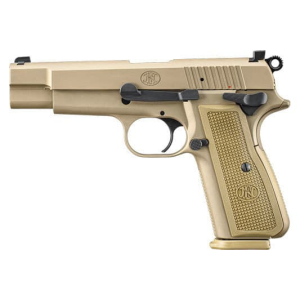 Fn FN High Power Handgun 9mm Luger 10rd Mags(2) 4.7\" Barrel FDE Slide/Frame - $1299.00 at Classic Firearms