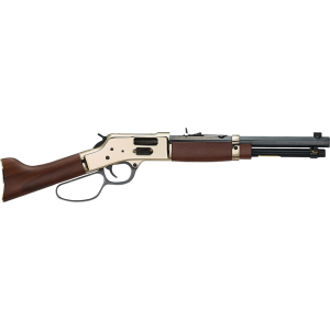 Henry Henry H006GMML Mare\'s Leg Side Gate 357 Mag/38 Special 5+1 12.90\" Blued Octagon Barrel, Polished Hardened Brass Rec, American Walnut Furniture, Large Loop Lever, Adj. Sight - $985.03 at Classic Firearms