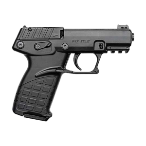 Kel-Tec Kel-Tec P17BBLKOR P17 16+1 3.80\" Black Threaded Barrel, Black Optic Ready/Serrated Slide, Black Polymer Frame w/Picatinny Rail, Black Polymer Grip - $251.07 at Classic Firearms