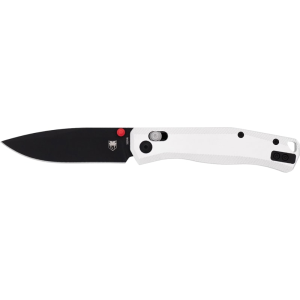 Cobratec Knives CobraTec Knives CTRGTSIL Regent EDC 3.25\" OTF Plain Black TiCN S35VN Blade, 4.25\" Silver Aluminum Handle - $189.99 at Classic Firearms