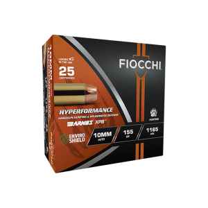 Fiocchi 10BA Hyperformance 10mm 155 GRXPB 25 Per Box cchi 10BA Hyperformance 10mm 155 GRXPB 25 Per Box Ammo