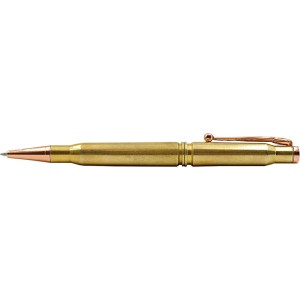 Smith & Wesson Pepper Spray CBG1014 Caliber Gourmet Ball Point Pen Gold Brass - Campco