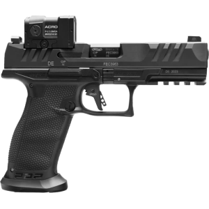 Walther Walther Arms PDP Pro Semi-Automatic 9x19mm Pistol with Aimpoint Acro Red Dot Sight, 4.50\" Polygonal Rifle Barrel, (3) 18 Round Magazines - 2881225PRO - $1399.00 at Classic Firearms