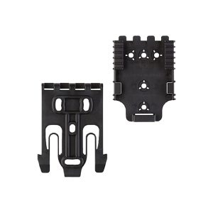 Safariland Safariland QUICKKIT12 QLS Kit 1 Fork/1 Plate Nylon Black - $25.72 at Classic Firearms