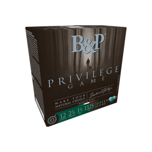 B&P Ammunition 12B15PG7 Privilege Game 12Gauge 2.75\" 1 1/5oz 7.5Shot 25 Per Box - B&P Ammunition