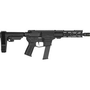 Cmmg CMMG 40A330FAB Banshee MKGS 22+1 8\" Black Nitride Medium Taper Threaded Barrel, EML 7\" M-LOK Handguards, Black Armor Cerakote Aluminum Picatinny Rail Receiver, CMMG Zeroed Grips, Ambidextrous - $1571.17 at Classic Firearms