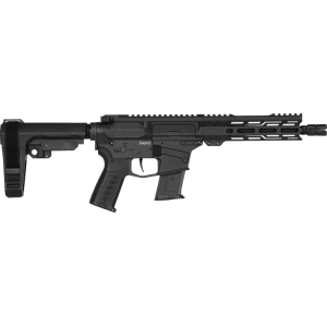 Cmmg CMMG 57A340FAB Banshee MK57 20 8\" Black Nitride Medium Taper Threaded Barrel, EML 7\" M-LOK Handguards, Black Armor Cerakote Aluminum Picatinny Rail Receiver, CMMG Zeroed Grips - $1552.85 at Classic Firearms