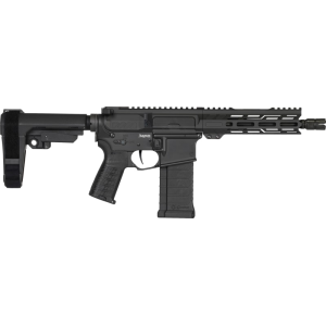 Cmmg CMMG 54AE10FAB Banshee MK4 30+1 8\" Black Nitride Medium Taper Threaded Barrel, EML M-LOK Handguard, Black Armor Cerakote Aluminum Picatinny Rail Receiver, CMMG Zeroed Grips - $1464.09 at Classic Firearms