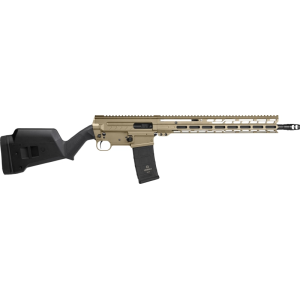 Cmmg CMMG 94AC80FCT Dissent BR4 *CA Compliant 10+1 16.10\" Coyote Tan Cerakote Aluminum Receiver, Magpul SGA Stock, Zeroed Drop-In Single Stage Trigger - $1765.56 at Classic Firearms