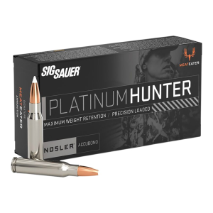  Sauer E308PH16520 Platinum Hunter 308Win 165 GR 20 Per Box Ammo