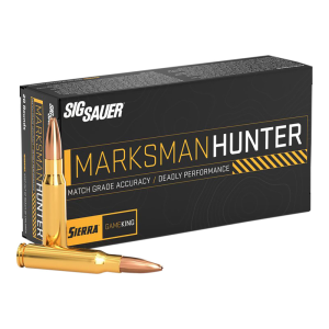  Sauer E308GK16520 Marksman Hunter 308Win 165 GR 20 Per Box Ammo
