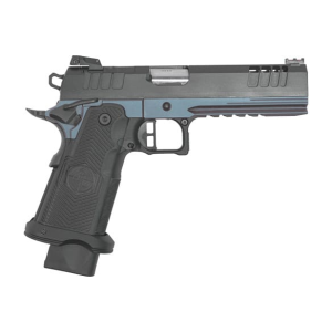 Great Lakes Firearms Great Lakes Firearms GL1911DS-9FSS BLU 1911DS Senergy 5\" 17 Shot Black Slide Titanium Frame - $945.00 at Classic Firearms