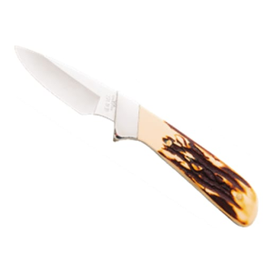 Bear & Son SD82 6 5/8 Stag Delrin Invincible Skinner - Remington
