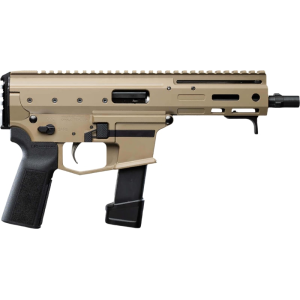 Angstadt Arms Angstadt Arms AAMDP29PF6 MDP-9 27+1 6\" Black Melonite Threaded Barrel Flat Dark Earth Cerakote Black Polymer Grips - $2216.67 at Classic Firearms