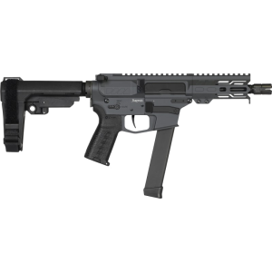 Cmmg CMMG 99A890FSG Banshee MKGS 33+1 5\" Black Nitride Medium Taper Threaded Barrel, EML 4\" M-LOK Handguards, Sniper Gray Cerakote Aluminum Picatinny Rail Receiver, CMMG Zeroed Grips - $1574.03 at Classic Firearms