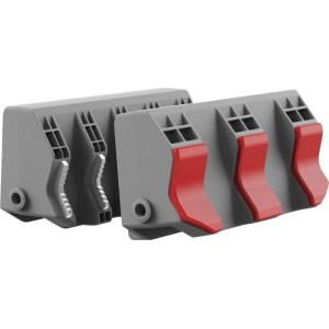 Real Avid Smart-Jaws Tube-Fit Sleeves Holders and Accessories, Master Gun Vise Compatible, Reversible Rubber/Steel Sides, 3.75" Max Diameter.