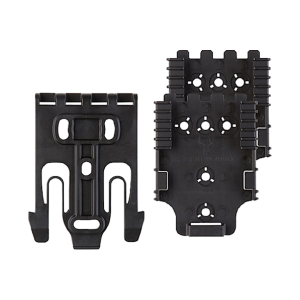 Safariland Safariland QUICKKIT32 QLS Kit 1 Fork/2 Plates Nylon Black - $36.14 at Classic Firearms