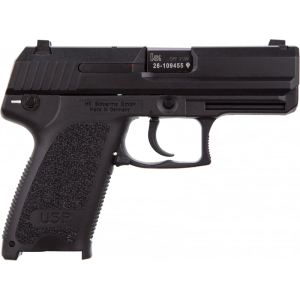Heckler And Koch HK M704031A5 USP40C V1 DA/SA 3.58\" 12+1 Black Polymer Grip/Frame Grip Blued Steel - $1051.91 at Classic Firearms