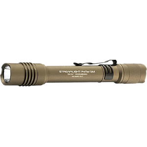 Streamlight 88137 ProTac 2AA-X USB Flashlight Coyote 40/550 Lumens White LED