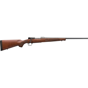 Winchester Guns 535200294 Model 70 Featherweight 6.5 PRC 3+1 24\" Brushed Polish Blued Satin Walnut Stock (Full Size) No Sights