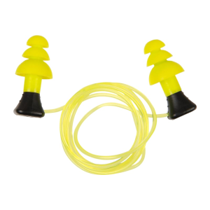 Allen 4118 Ultrx Tethered Silicone Plug Yellw 3PR