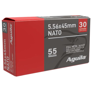 ila 1E556155 5.56NATO 55 GR Full Metal Jacket 30 Per Box Ammo