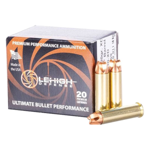 Wilson Combat .357 Magnum 120gr Lehigh Defense Xtreme Defense Brass Case Ammo 20 Rounds son Combat .357 Magnum 120gr Lehigh Defense Xtreme Defense Brass Case 20 Rounds Ammo