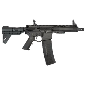 American Tactical Imports ATI Alpha Maxx Semi-Auto AR-15 Pistol, 5.56 NATO/.223 Rem,7.5\" Bbl, M-LOK Handguard, Flip-Up Sights, 30 Rd & 60 Rd Mag, Blade Brace - ATIGOMX556MLP760 - $399.99 at Classic Firearms