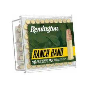 ington Ammunition R21273 Ranch Hand Rimfire 22LR 38 GR Copper Plated Hollow Point 100 Per Box Ammo