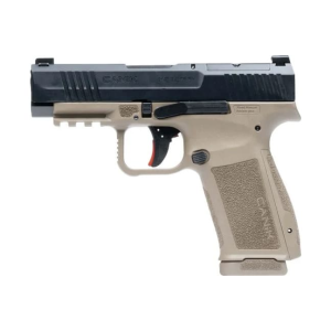 Canik Canik HG7883BD-N Mete MC9LS 9mm Semi-Auto Pistol, 3.63\" Barrel, Optic Ready, 2-17 rd Mags, Holster, Mag Loader, Full Acc Pkg, Black Slide/FDE Frame - $459.99 at Classic Firearms