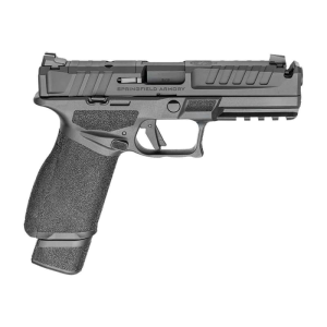 Springfield Springfield Armory Echelon 9mm Semi-Automatic Pistol, OR, U-Notch Sights, Modular, 4.5\" Hammer Forged Bbl, 17 & 20 Round Magazine, Black - EC9459B-U-COMP - $639.99 at Classic Firearms