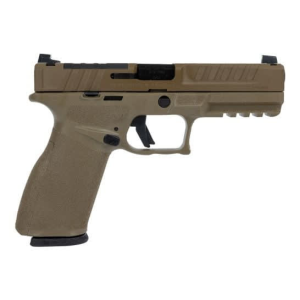 Springfield Springfield Armory Echelon 9mm Semi-Automatic Pistol, OR, U-Notch Sights, Modular, 4.5\" Hammer Forged Bbl, 17 & 20 Round Magazine, FDE - EC9459F-U - $619.58 at Classic Firearms