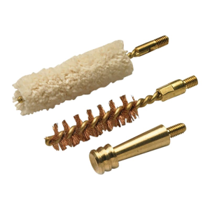 CVA Ramrod Accessory Pack 50 Caliber, Brass Cleaning Brush & Cotton Bore Swab, Model AC1466B.