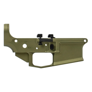 Aero Precision Aero Precision M4E1 PRO, Ambidextrous Controls, Stripped Lower Receiver - OD Green Anodized - APAR600031AC - $219.99 at Classic Firearms