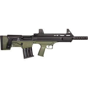 American Tactical Imports ATI ATIG410BDG Bulldog Bullpup Shotgun .410 18.5\" 5rd BLACK/GREEN Shotgun - $330.51 at Classic Firearms