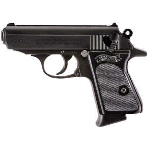 Walther Walther PPK Semi-Automatic .32ACP Pistol, 3.3\" Barrel, (2) 6 Round Magazines - Blued - 4796021 - $999.00 at Classic Firearms