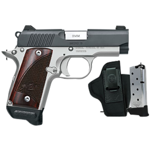 Kimber Kimber Mfg.,inc 3300251 Micro 9 RTC 9mm 7+1 3.15\" Ramped Barrel Black KimPro II Flared/Lowered Ejection Port Stainless Slide Two Tone Grip - $707.78 at Classic Firearms